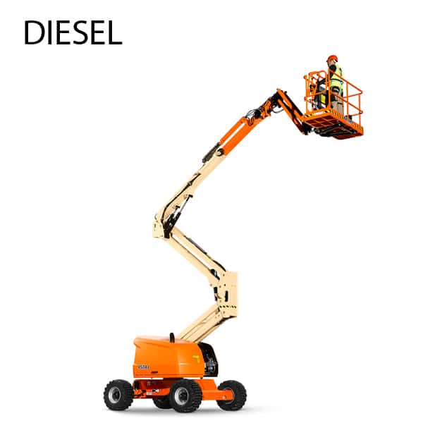 JLG E450AJ electric articulating boom lift available for rental - Safe  Lifting